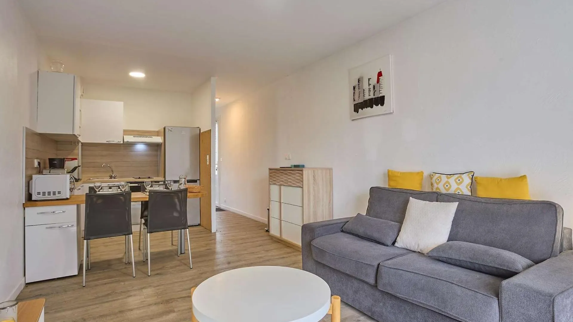 Spacieux T2 Renove, Vue Nature, Balcon Sud, Wifi, Parking A Barbotan - Fr-1-841-54 Barbotan-les-Thermes